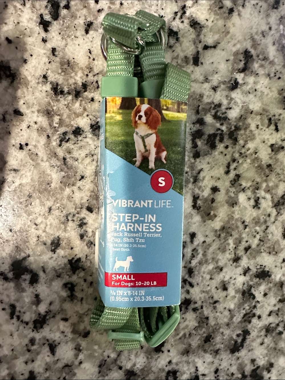 Vibrant sea foam Green Step-In Dog Harness - multiple sizes
